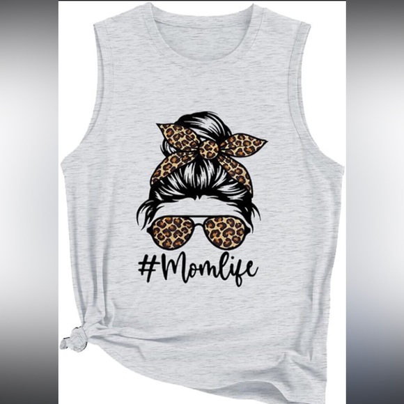 Source Unknown Tops - NWOT Mom Life Tank Top